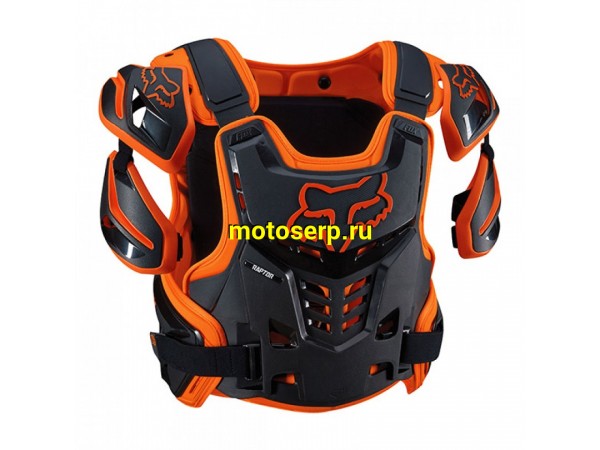 Купить  ====Защита тела (жилет защитный) Fox Raptor Vest Orange L/XL (24814-009-L/XL) (модель 2020г) (шт)  (Fox Н65931 купить с доставкой по Москве и России, цена, технические характеристики, комплектация фото  - motoserp.ru
