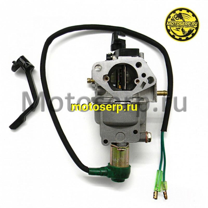 Купить  Карбюратор Мотоблок к двигателю 190F (420сс) (мотоблок, снегоуборщик и др) с подкачкой  в сборе с бензокраном (шт) (MM 26412 купить с доставкой по Москве и России, цена, технические характеристики, комплектация фото  - motoserp.ru