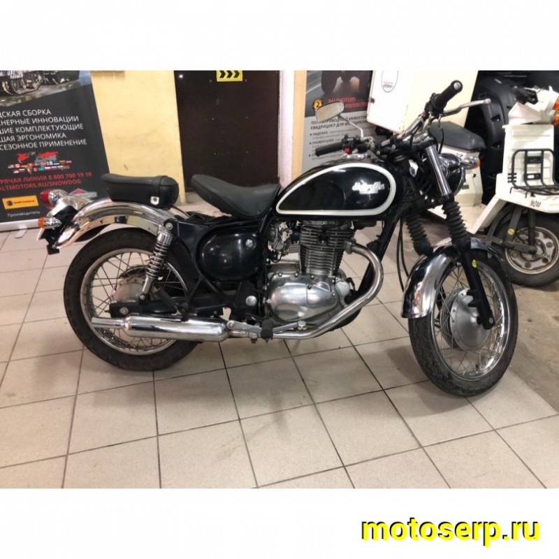 Купить  ====Мотоцикл KAWASAKI BJ 250 Estrella 2006г.в. Из Японии, без пробега по РФ купить с доставкой по Москве и России, цена, технические характеристики, комплектация фото  - motoserp.ru