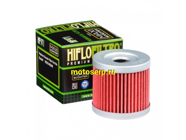 Купить  Масл. фильтр HI FLO HF971 JP (шт) купить с доставкой по Москве и России, цена, технические характеристики, комплектация фото  - motoserp.ru