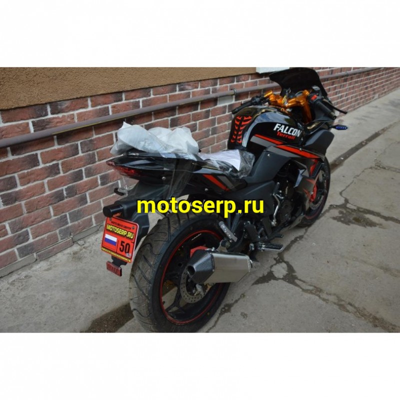 Купить  Мотоцикл MM FALCON TERRAIL 250 (ФАЛКОН ) спорт 4так, 250cc, 110/70-17"/140/70-17"; 5 пер,  (зал) (шт) купить с доставкой по Москве и России, цена, технические характеристики, комплектация фото  - motoserp.ru