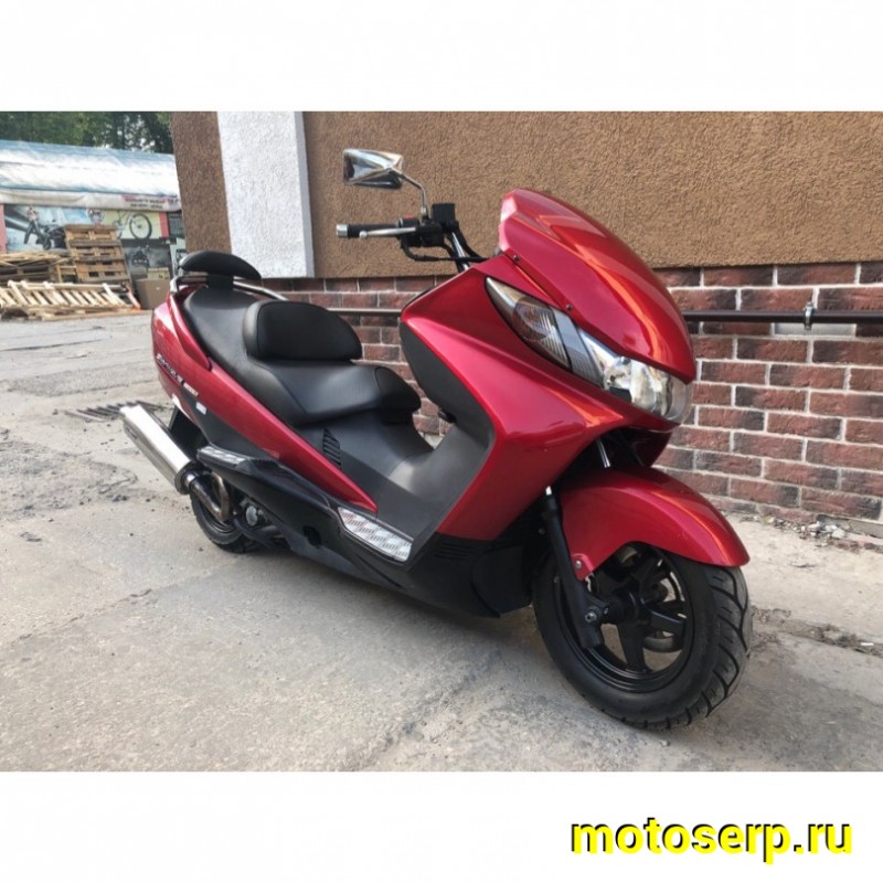 Купить  ====Максискутер SUZUKI SkyWave 400 18764км 2006г.в. Из Японии,без пробега по РФ купить с доставкой по Москве и России, цена, технические характеристики, комплектация фото  - motoserp.ru