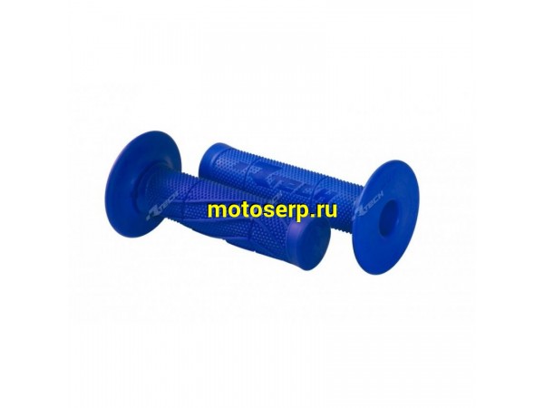 Купить  Ручки руля (грипсы) RTech Wave Soft Grips 115мм синие R-MPRWAVEBL015 JP (компл)  купить с доставкой по Москве и России, цена, технические характеристики, комплектация фото  - motoserp.ru