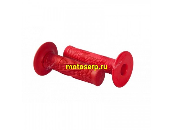 Купить  Ручки руля (грипсы) RTech Wave Soft Grips 115мм красные R-MPRWAVERS015 JP (компл)  купить с доставкой по Москве и России, цена, технические характеристики, комплектация фото  - motoserp.ru