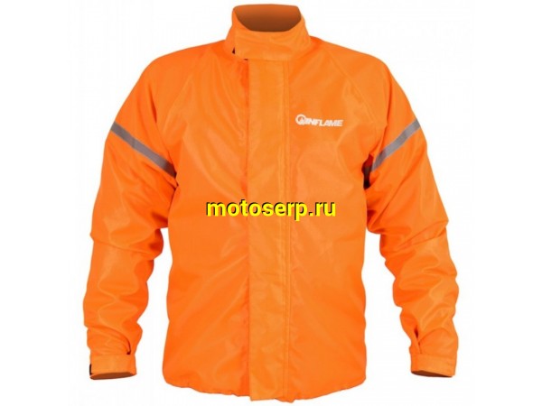 Купить  ====Дождевик (куртка) INFLAME RAIN CLASSIC , цвет Оранжевый, Размер S (компл) (0 купить с доставкой по Москве и России, цена, технические характеристики, комплектация фото  - motoserp.ru