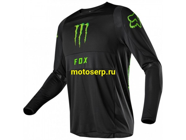 Купить  Джерси (футболка для мотокросса) Fox 360 Monster/PC Jersey Black S (24384-001-S) (шт) (0 купить с доставкой по Москве и России, цена, технические характеристики, комплектация фото  - motoserp.ru