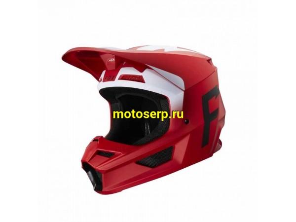 Купить  Шлем Кросс Fox V1 Werd Helmet Flame Red L 59-60cm (25473-122-L) 1450гр (шт) (Fox Н66053  купить с доставкой по Москве и России, цена, технические характеристики, комплектация фото  - motoserp.ru