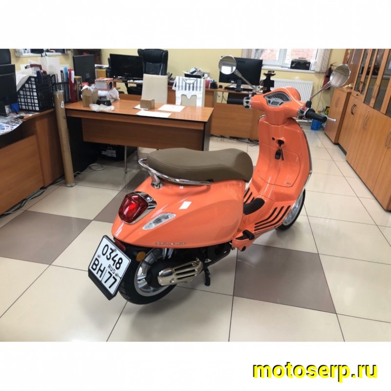 Купить  ====Максискутер Piaggio Vespa Primavera150 ABS 2019г.в. 213 км (Новый) купить с доставкой по Москве и России, цена, технические характеристики, комплектация фото  - motoserp.ru
