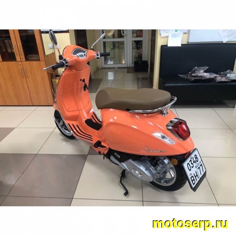 Купить  ====Максискутер Piaggio Vespa Primavera150 ABS 2019г.в. 213 км (Новый) купить с доставкой по Москве и России, цена, технические характеристики, комплектация фото  - motoserp.ru