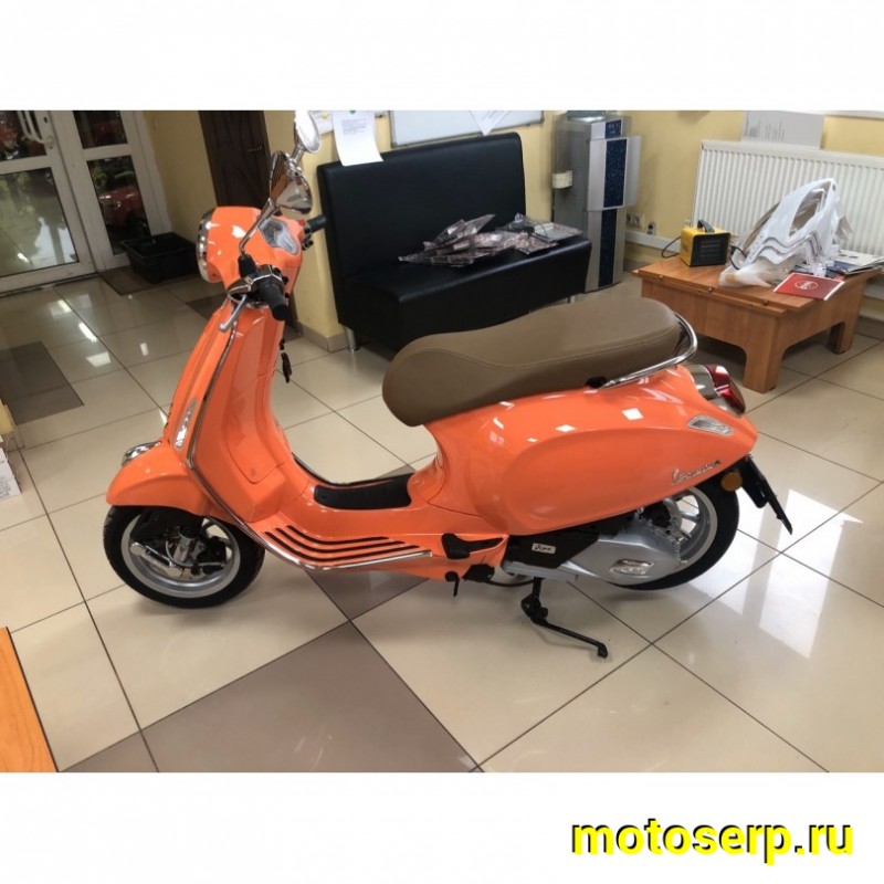 Купить  ====Максискутер Piaggio Vespa Primavera150 ABS 2019г.в. 213 км (Новый) купить с доставкой по Москве и России, цена, технические характеристики, комплектация фото  - motoserp.ru