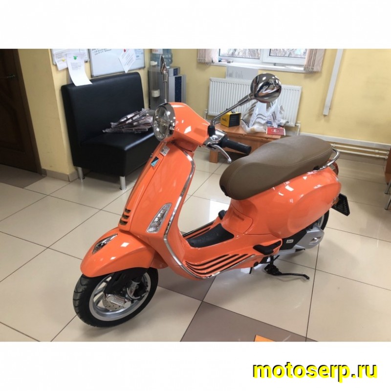 Купить  ====Максискутер Piaggio Vespa Primavera150 ABS 2019г.в. 213 км (Новый) купить с доставкой по Москве и России, цена, технические характеристики, комплектация фото  - motoserp.ru