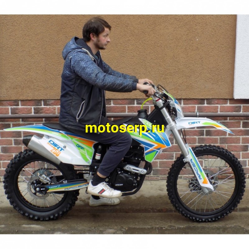 Купить  ====Мотоцикл Кросс/Эндуро Racer SR-X1 Cross X1 (спортинв), 21/18, 250сс, 5 ск, возд. охл, диск/диск,  (Бер) (шт)  купить с доставкой по Москве и России, цена, технические характеристики, комплектация фото  - motoserp.ru