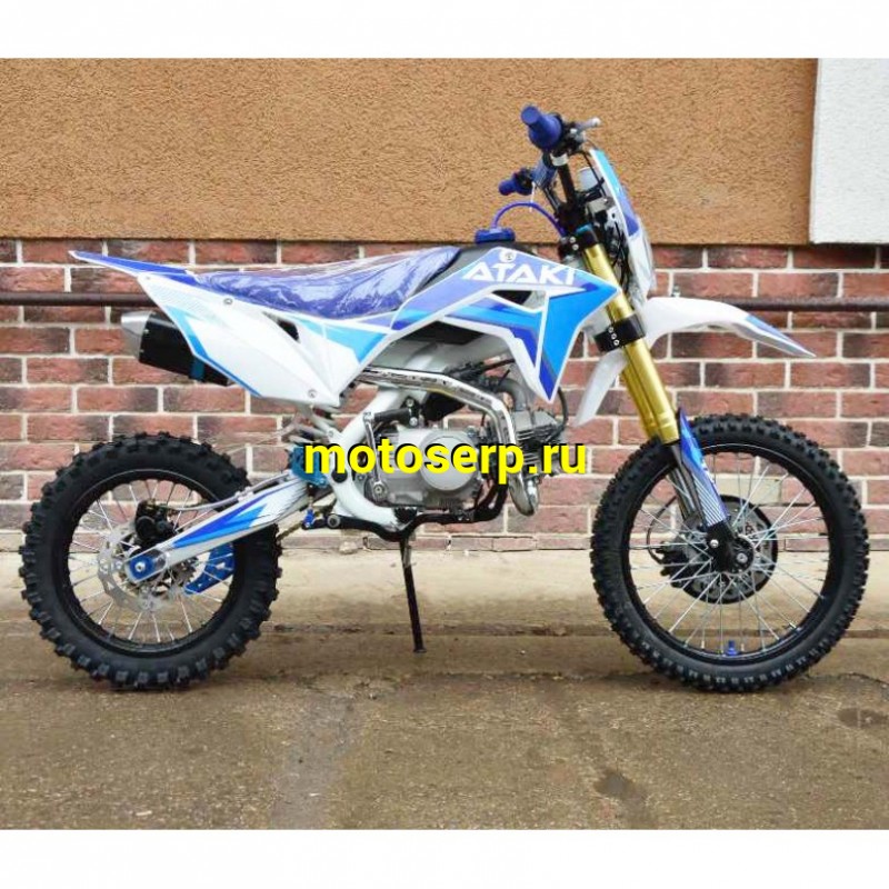 Купить  ====Питбайк ATAKI START YX125 CRF (спортинв), 17/14, 125сс, 4-такт., возд. охл., мех. КПП., (шт) (SM купить с доставкой по Москве и России, цена, технические характеристики, комплектация фото  - motoserp.ru