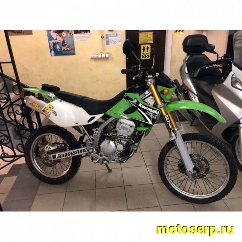Купить  ====Мотоцикл KAWASAKI KLX250 2005г.в. Из Японии, без пробега по РФ купить с доставкой по Москве и России, цена, технические характеристики, комплектация фото  - motoserp.ru