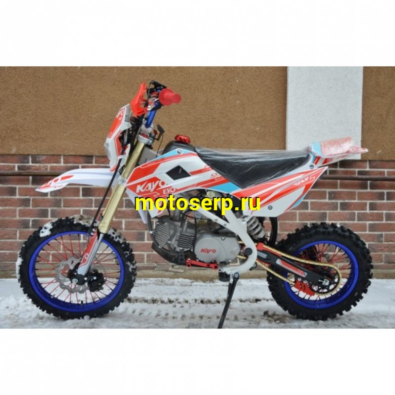 Купить  ====Питбайк KAYO EVOLUTION YX150 (спортинв), 17/14, 4Т, мех КПП, масл. охл., диск/диск. (шт) (SM купить с доставкой по Москве и России, цена, технические характеристики, комплектация фото  - motoserp.ru