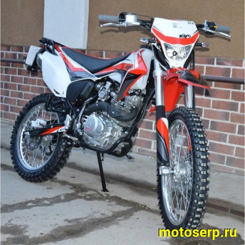 Купить  ====Эндуро Мотоцикл KAYO T2-G ENDURO (ЭПТС), 250сс, 21/18 , 169FMM (шт) (SM купить с доставкой по Москве и России, цена, технические характеристики, комплектация фото  - motoserp.ru