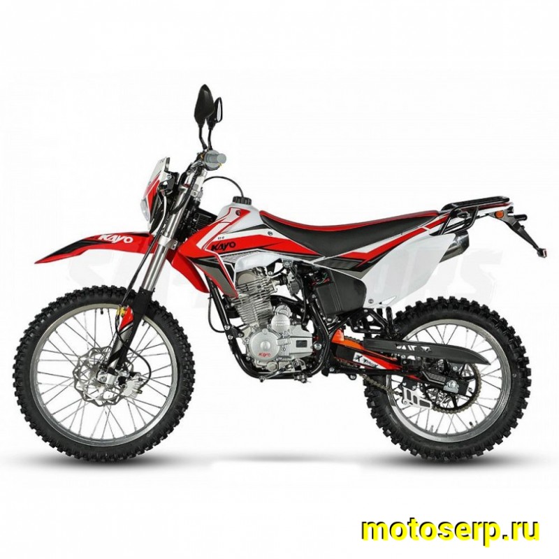 Купить  ====Эндуро Мотоцикл KAYO T2-G ENDURO (ЭПТС), 250сс, 21/18 , 169FMM (шт) (SM купить с доставкой по Москве и России, цена, технические характеристики, комплектация фото  - motoserp.ru