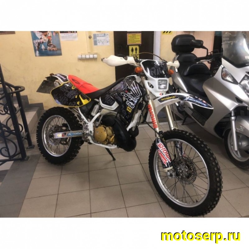 Купить  ====Мотоцикл Honda CRM250AR 1997г.в. Новые:ЦПГ двиг контрактный (с пробегом по РФ) купить с доставкой по Москве и России, цена, технические характеристики, комплектация фото  - motoserp.ru