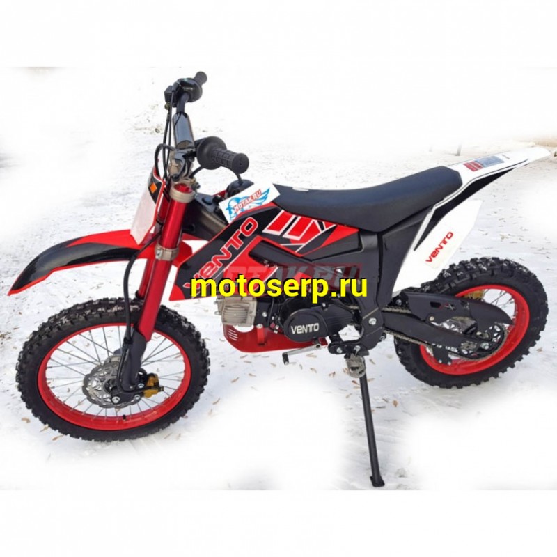 Купить  ====Мопед / питбайк Vento PitBike-50 (спортинв), 17/14, 49cc (125сс) 139FMB, кикстартер, классическая КПП 1-N-2-3-4  (шт) 01250 купить с доставкой по Москве и России, цена, технические характеристики, комплектация фото  - motoserp.ru