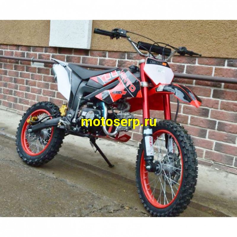Купить  ====Мопед / питбайк Vento PitBike-50 (спортинв), 17/14, 49cc (125сс) 139FMB, кикстартер, классическая КПП 1-N-2-3-4  (шт) 01250 купить с доставкой по Москве и России, цена, технические характеристики, комплектация фото  - motoserp.ru