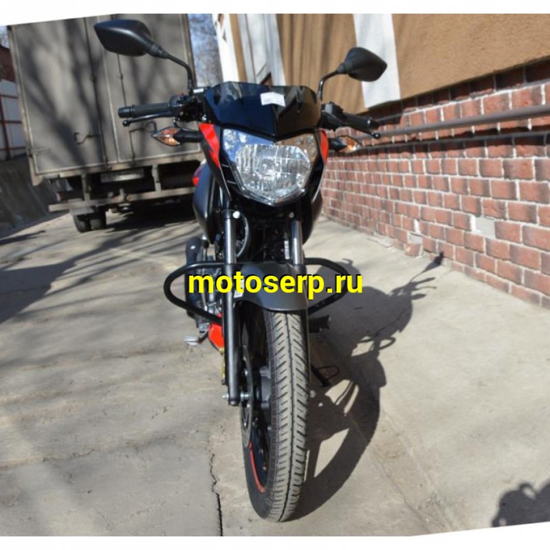 Купить  Мотоцикл BAJAJ Pulsar NS125 ( Баджаж Пульсар 125) 125сс,4-такт.,возд.охл.,карбюр.,кол.17"/17"(зал) (шт) купить с доставкой по Москве и России, цена, технические характеристики, комплектация фото  - motoserp.ru