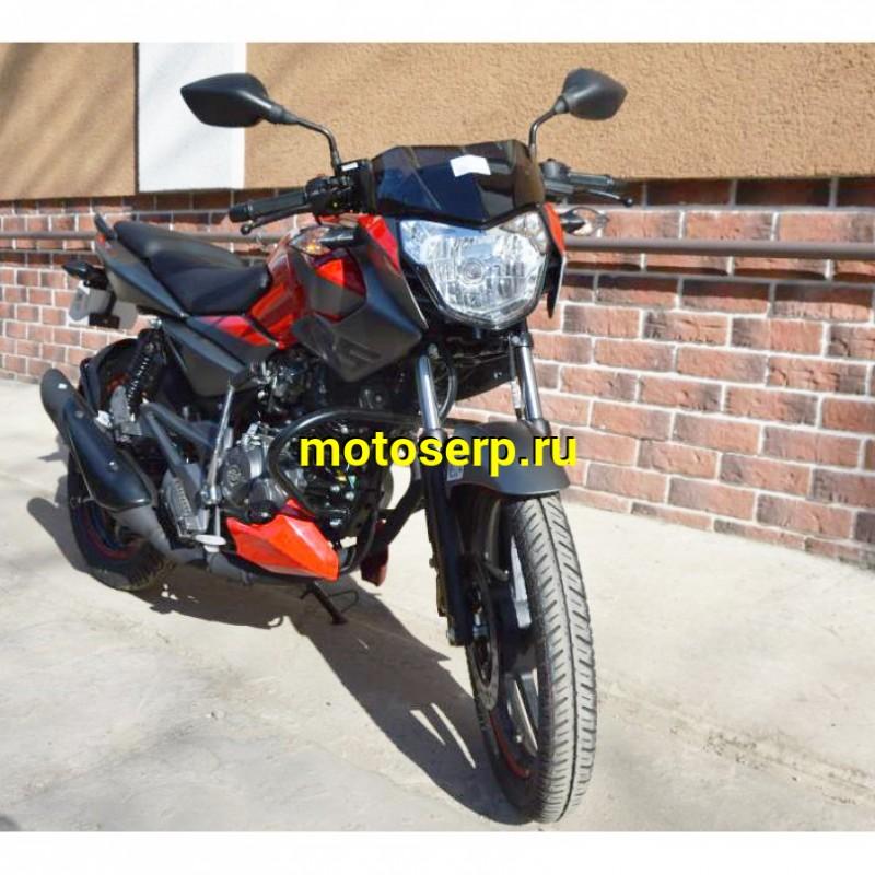 Купить  Мотоцикл BAJAJ Pulsar NS125 ( Баджаж Пульсар 125) 125сс,4-такт.,возд.охл.,карбюр.,кол.17"/17"(зал) (шт) купить с доставкой по Москве и России, цена, технические характеристики, комплектация фото  - motoserp.ru