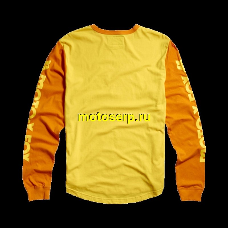 Купить  Футболка Moto-X L/S Khit (длинный рукав) желтая (S) (шт) (0 купить с доставкой по Москве и России, цена, технические характеристики, комплектация фото  - motoserp.ru