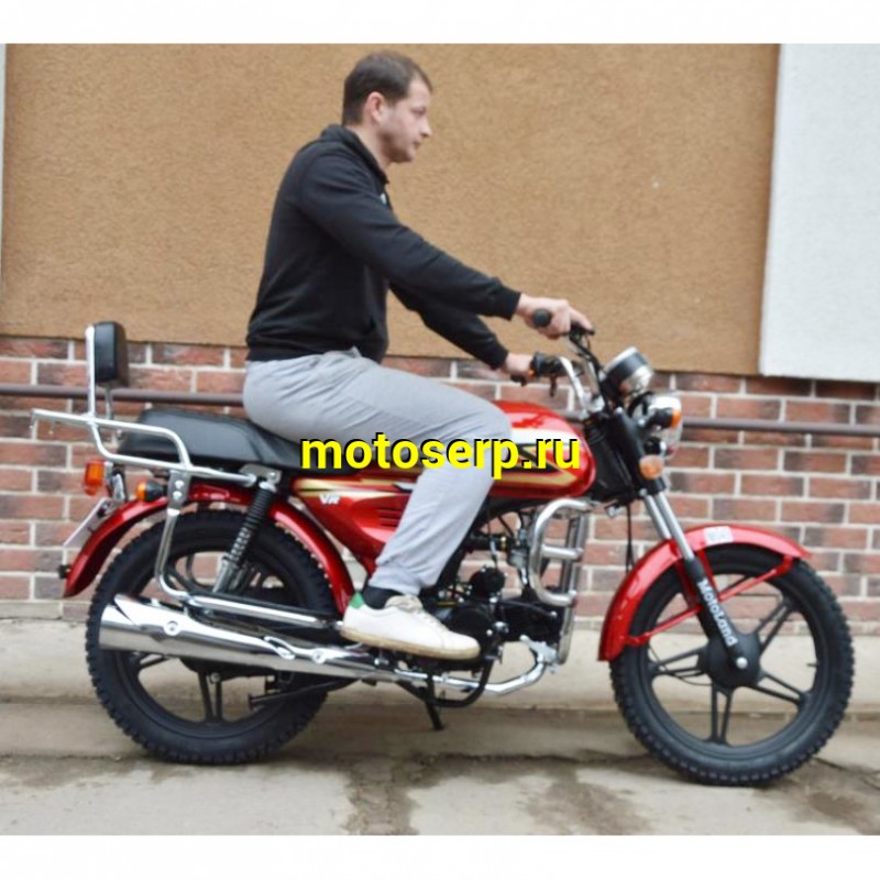 Купить  ====Мопед Motoland Альфа VR11 50/110 (+ЦПГ) (Альфа эр икс 50/110) 4Т; 50/110cc; колеса 17"литые; (Бер) (шт) (ML 13438 купить с доставкой по Москве и России, цена, технические характеристики, комплектация фото  - motoserp.ru