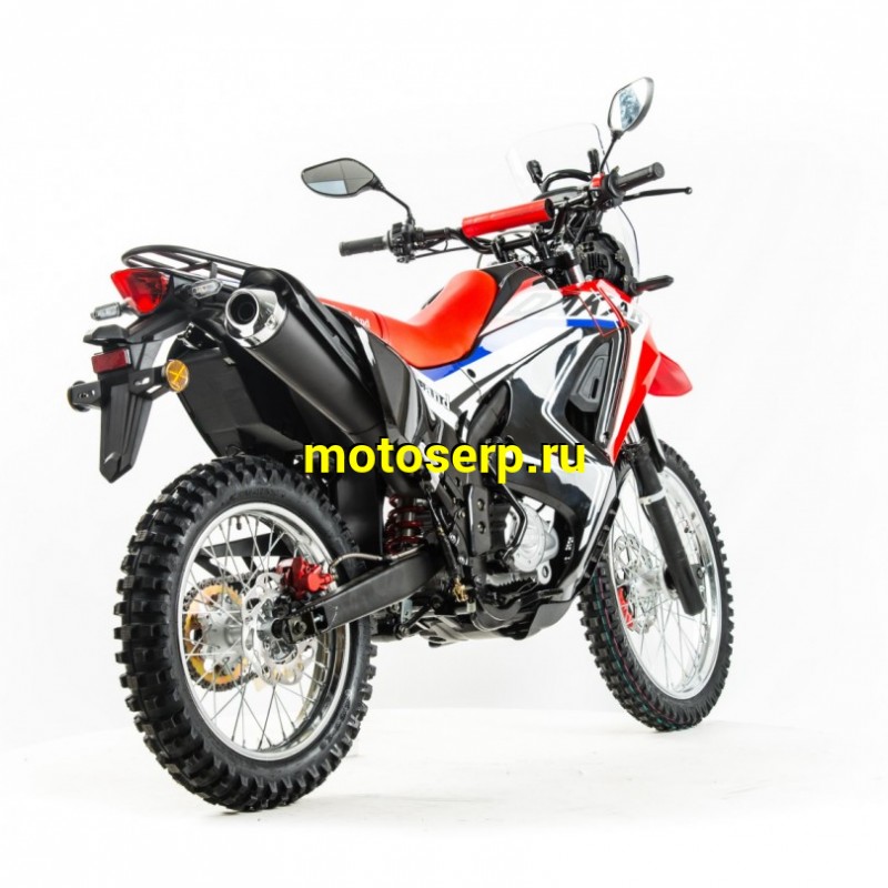 Купить  Мотоцикл внедорожный Motoland DAKAR 250 LT Тур-эндуро (ПТС) 21/18, 250сс , 165FMM, 4Т, возд.охл., карбюр., диск./диск (Бер) (шт) (ML 13390 купить с доставкой по Москве и России, цена, технические характеристики, комплектация фото  - motoserp.ru