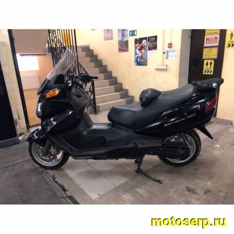 Купить  ====Максискутер SUZUKI SkyWave 650 2004г.в. (55т.км) Из Японии,без пробега по РФ купить с доставкой по Москве и России, цена, технические характеристики, комплектация фото  - motoserp.ru
