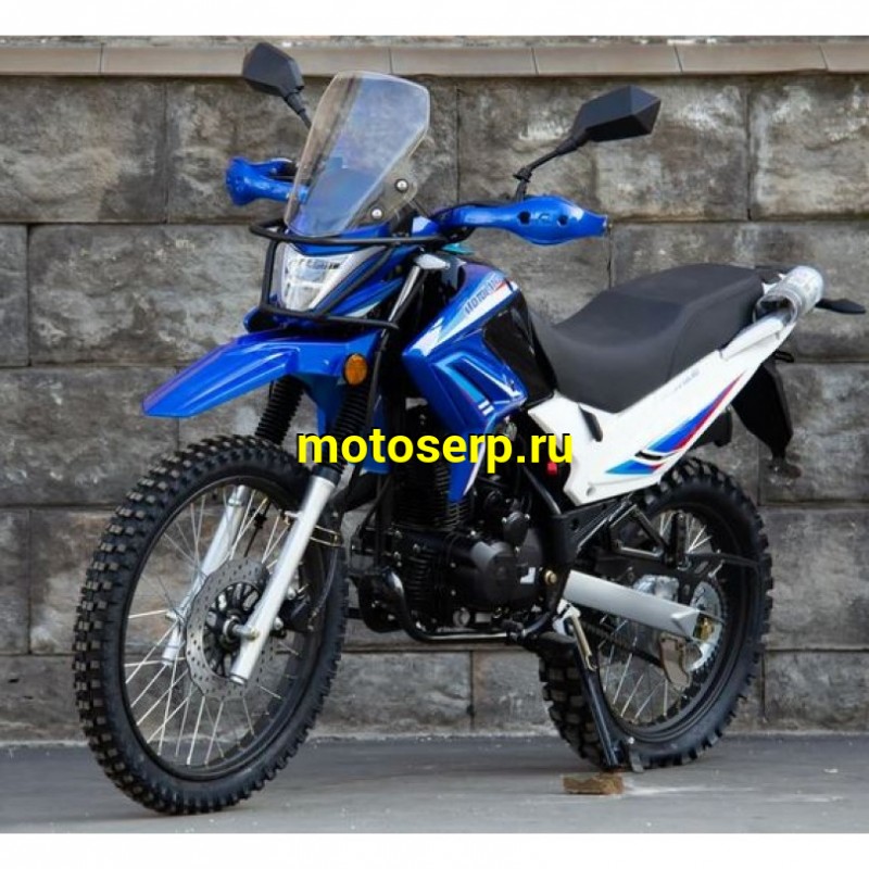 Купить  ====Мотоцикл внедорожный Motoland XR 250 ENDURO 165FMM (ЭПТС), 21/18, с ветровым щитком СИНИЙ (шт)  (ML 13335 купить с доставкой по Москве и России, цена, технические характеристики, комплектация фото  - motoserp.ru