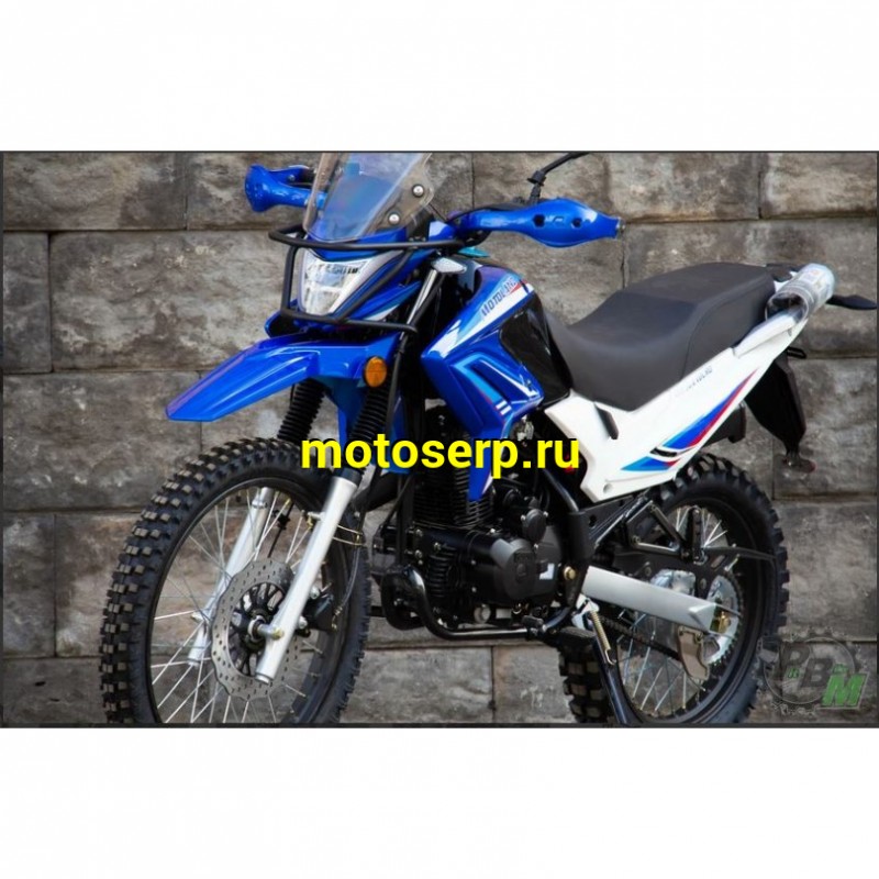 Купить  ====Мотоцикл внедорожный Motoland XR 250 ENDURO 165FMM (ЭПТС), 21/18, с ветровым щитком СИНИЙ (шт)  (ML 13335 купить с доставкой по Москве и России, цена, технические характеристики, комплектация фото  - motoserp.ru
