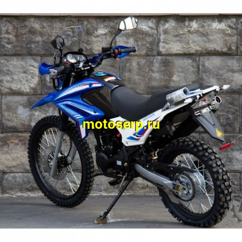 Купить  ====Мотоцикл внедорожный Motoland XR 250 ENDURO 165FMM (ЭПТС), 21/18, с ветровым щитком СИНИЙ (шт)  (ML 13335 купить с доставкой по Москве и России, цена, технические характеристики, комплектация фото  - motoserp.ru