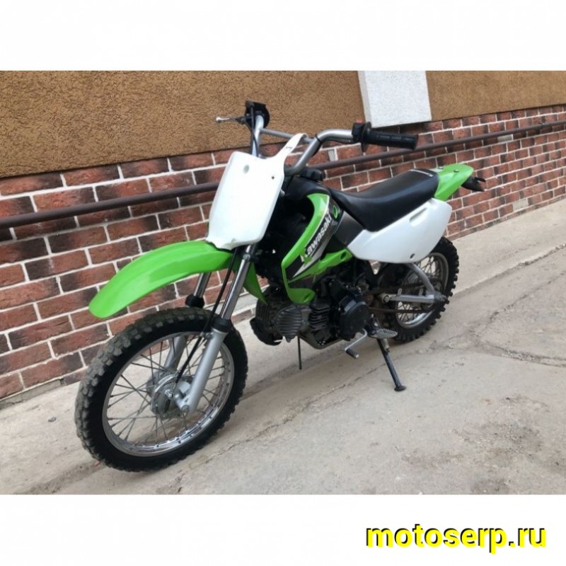 Купить  ====Мотоцикл KAWASAKI KLX 110 2004г.в. Из Японии, без пробега по РФ  купить с доставкой по Москве и России, цена, технические характеристики, комплектация фото  - motoserp.ru