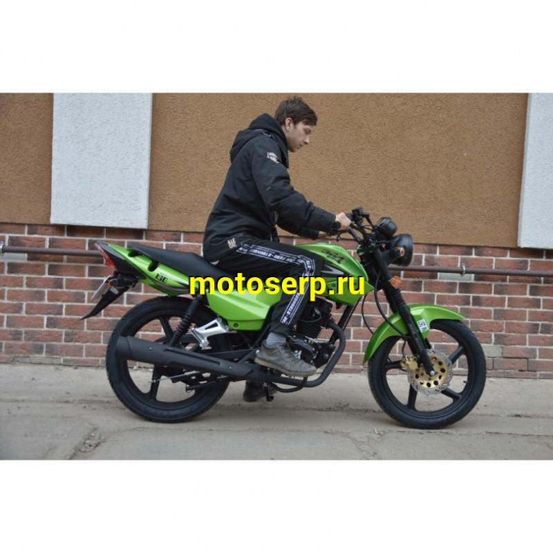 Купить  ====Мотоцикл ЗИД YX 150-23, 150сс,4-такт,возд.охл.,МКПП ,торм.диск/бараб.,кол.18"/18"(шт) (ЗИД купить с доставкой по Москве и России, цена, технические характеристики, комплектация фото  - motoserp.ru
