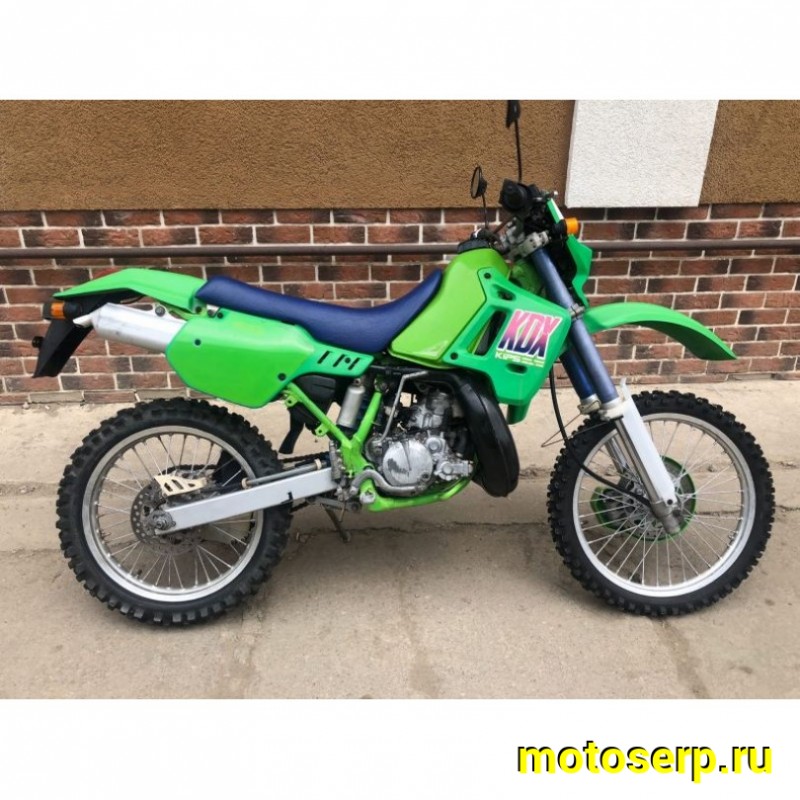 Купить  ====Мотоцикл KAWASAKI KDX200SR 1995г.в.35л.с.Из Японии,без пробега по РФ купить с доставкой по Москве и России, цена, технические характеристики, комплектация фото  - motoserp.ru