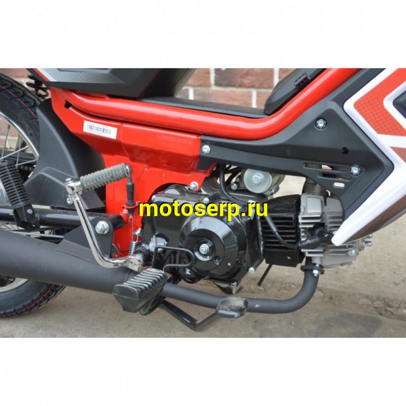 Купить  ====Мопед RATO 50 T-COOL (Рато-50) 50сс, КПП полуавтомат, ЛИТЫЕ колеса 17", грязевой щиток для ног (шт) 01100 (P.Moto купить с доставкой по Москве и России, цена, технические характеристики, комплектация фото  - motoserp.ru