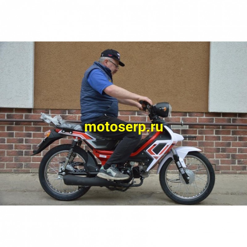 Купить  ====Мопед RATO 50 T-COOL (Рато-50) 50сс, КПП полуавтомат, ЛИТЫЕ колеса 17", грязевой щиток для ног (шт) 01100 (P.Moto купить с доставкой по Москве и России, цена, технические характеристики, комплектация фото  - motoserp.ru