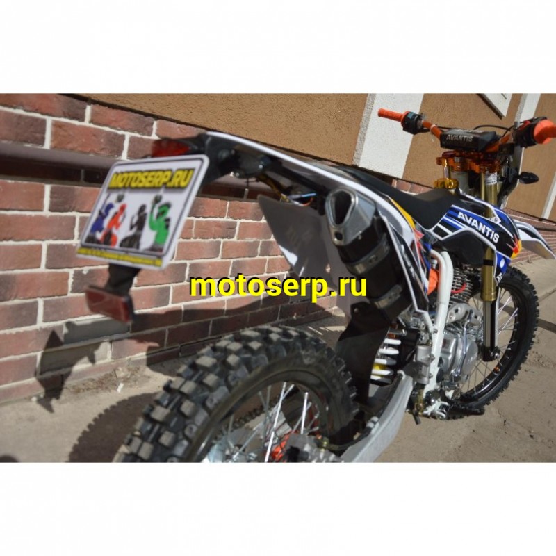 Купить  ====Мотоцикл Кросс/Эндуро AVANTIS A2 Lux (ПТС), УЦЕНКА НОВЫЙ (ржавчина на выхлопной трубе) 21/18, 172FMM, 4Т, возд. охл, (шт).  купить с доставкой по Москве и России, цена, технические характеристики, комплектация фото  - motoserp.ru