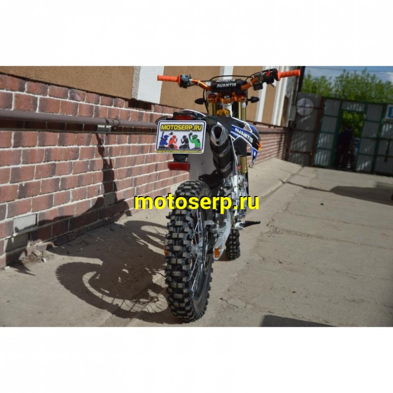 Купить  ====Мотоцикл Кросс/Эндуро AVANTIS A2 Lux (ПТС), УЦЕНКА НОВЫЙ (ржавчина на выхлопной трубе) 21/18, 172FMM, 4Т, возд. охл, (шт).  купить с доставкой по Москве и России, цена, технические характеристики, комплектация фото  - motoserp.ru