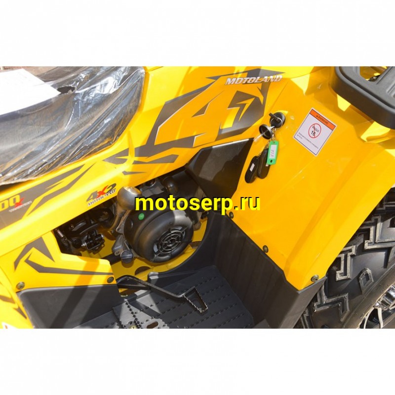 Купить  200cc Квадроцикл Motoland WILD TRACK 200 X PRO с ЛЕБЕДКОЙ 200сс, утилит., обновл. дизайн, ножн. диск тормоз,  (шт) (ML 14241 купить с доставкой по Москве и России, цена, технические характеристики, комплектация фото  - motoserp.ru