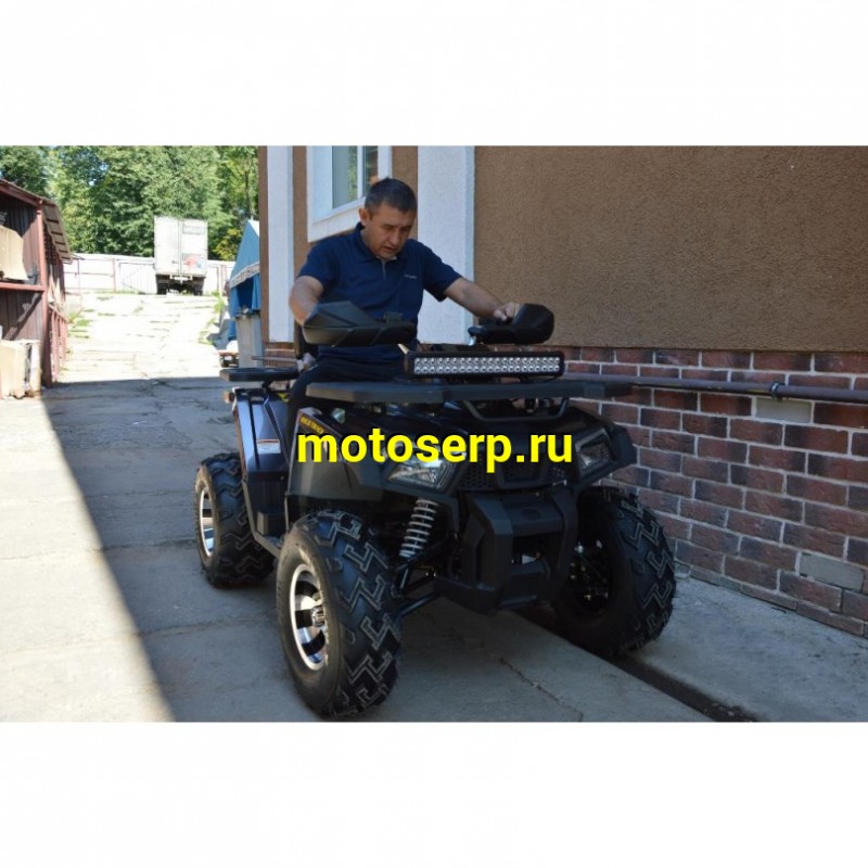 Купить  200cc Квадроцикл Motoland WILD TRACK 200 X PRO с ЛЕБЕДКОЙ 200сс, утилит., обновл. дизайн, ножн. диск тормоз,  (шт) (ML 14241 купить с доставкой по Москве и России, цена, технические характеристики, комплектация фото  - motoserp.ru