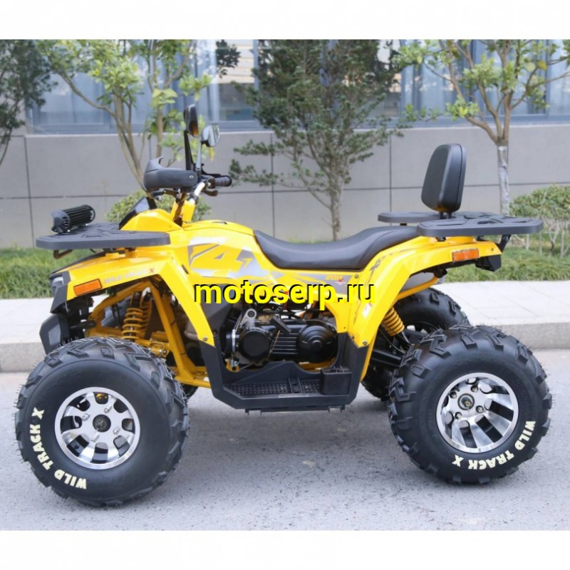 Купить  200cc Квадроцикл Motoland WILD TRACK 200 X PRO с ЛЕБЕДКОЙ 200сс, утилит., обновл. дизайн, ножн. диск тормоз,  (шт) (ML 14241 купить с доставкой по Москве и России, цена, технические характеристики, комплектация фото  - motoserp.ru