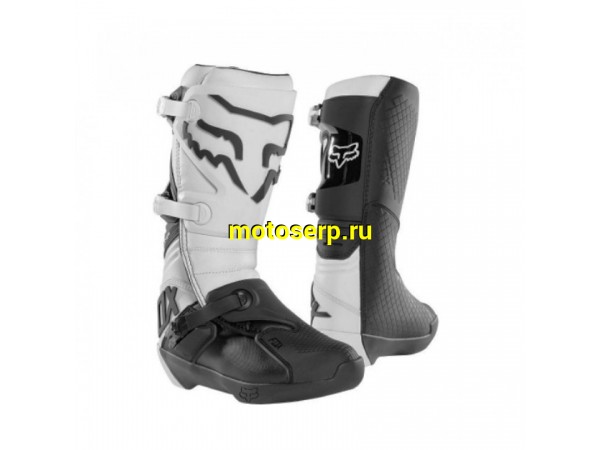 Купить  ====Мотоботы кросс. Fox Comp Boot White 11; р-р45" (25408-008-11) (пара) (0 купить с доставкой по Москве и России, цена, технические характеристики, комплектация фото  - motoserp.ru