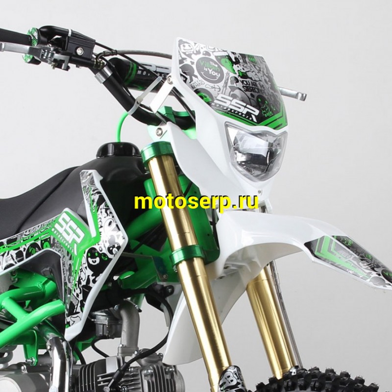 Купить  ====Питбайк SSSR  ATOM 125 L 17/14 Atomic Green  (шт) купить с доставкой по Москве и России, цена, технические характеристики, комплектация фото  - motoserp.ru