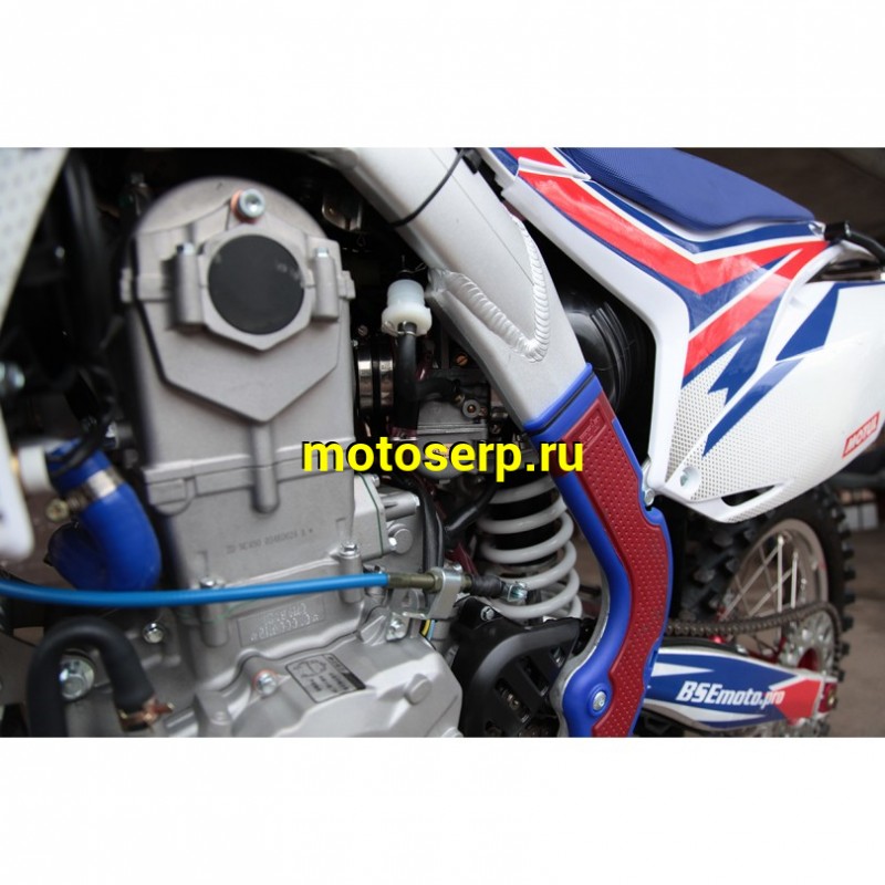 Купить  ====Мотоцикл Кросс/Эндуро BSE M8 (3) (спортинв), 21/18, 4Т, 450cc, жидк. охлажд, электро и кикстартер (шт) купить с доставкой по Москве и России, цена, технические характеристики, комплектация фото  - motoserp.ru