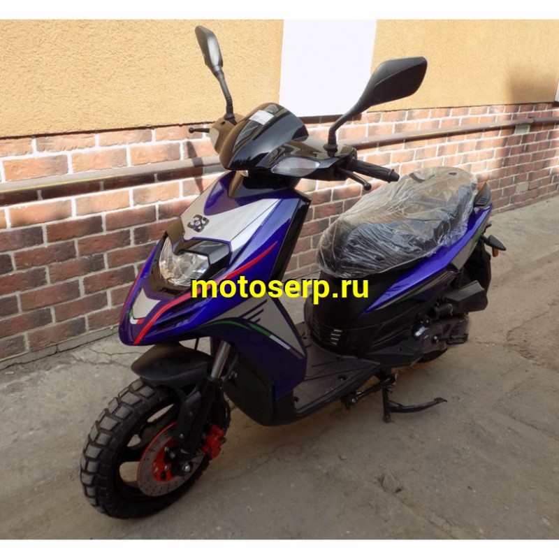 Купить  Скутер MM TEMPO 50 (ТЕМПО 50) 50 cc; 1,5 местный, 4Т, возд. охлажд., диск/барабан, кол. 12"/12" внедорожные (шт) 0800 (MM купить с доставкой по Москве и России, цена, технические характеристики, комплектация фото  - motoserp.ru