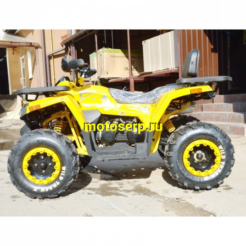 Купить  200cc Квадроцикл Motoland WILD TRACK 200 X 200сс, утилит., обновл. дизайн, ножн. диск тормоз, литые колеса 10",  (шт) (ML 14240 купить с доставкой по Москве и России, цена, технические характеристики, комплектация фото  - motoserp.ru