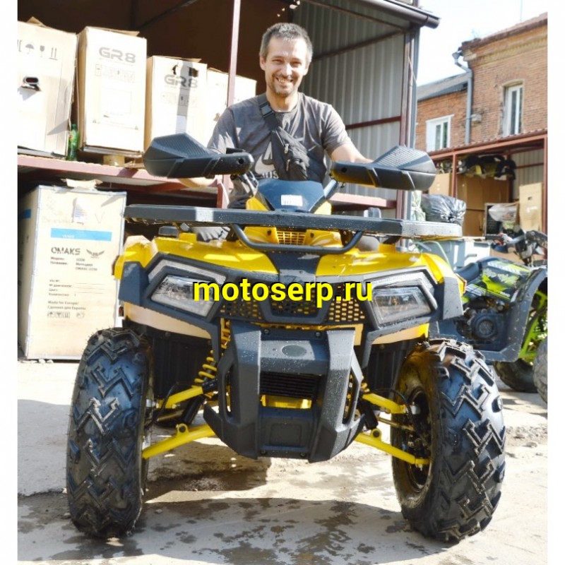 Купить  200cc Квадроцикл Motoland WILD TRACK 200 X 200сс, утилит., обновл. дизайн, ножн. диск тормоз, литые колеса 10",  (шт) (ML 14240 купить с доставкой по Москве и России, цена, технические характеристики, комплектация фото  - motoserp.ru