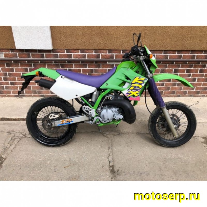Купить  ====Мотоцикл KAWASAKI KDX220SR 1994г.в. Из Японии,без пробега по РФ купить с доставкой по Москве и России, цена, технические характеристики, комплектация фото  - motoserp.ru